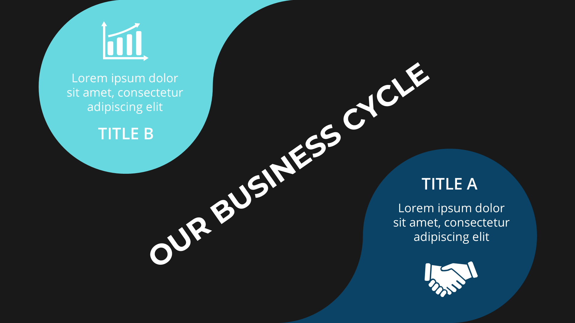 Abstract Dark slide 5